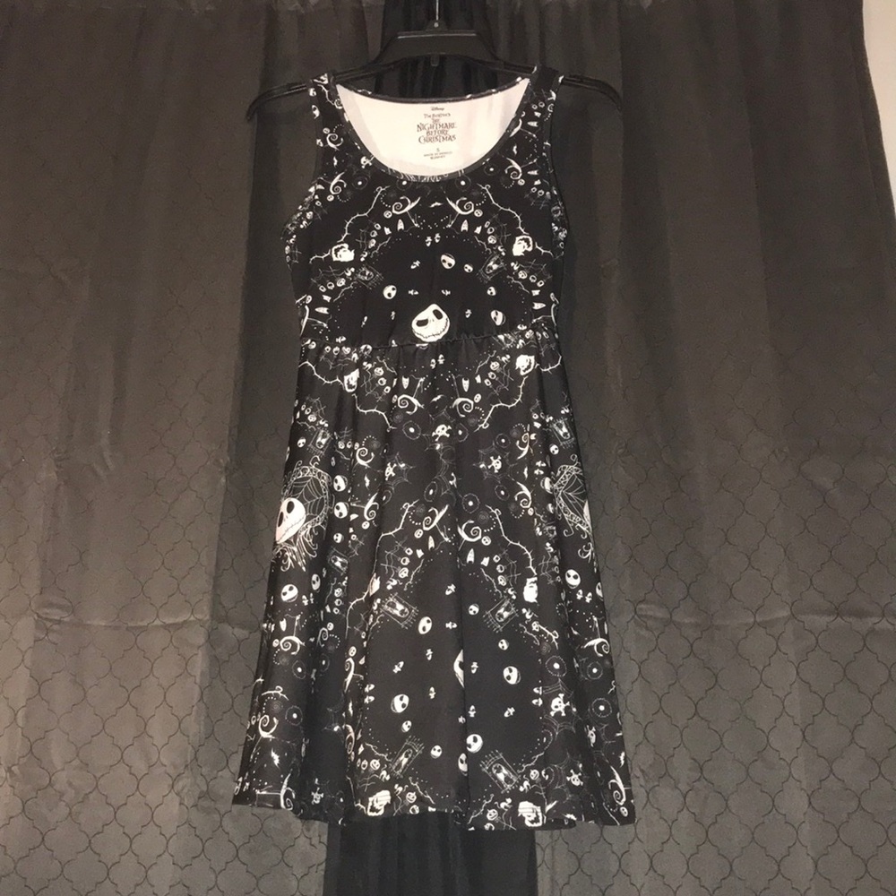 Jack Skellington print dress